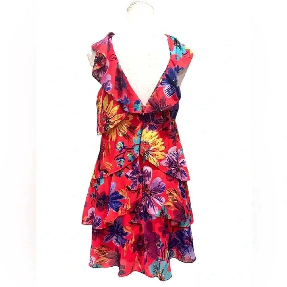 NWT Milly Lexi Wildflower Dress Mini Floral Size 2